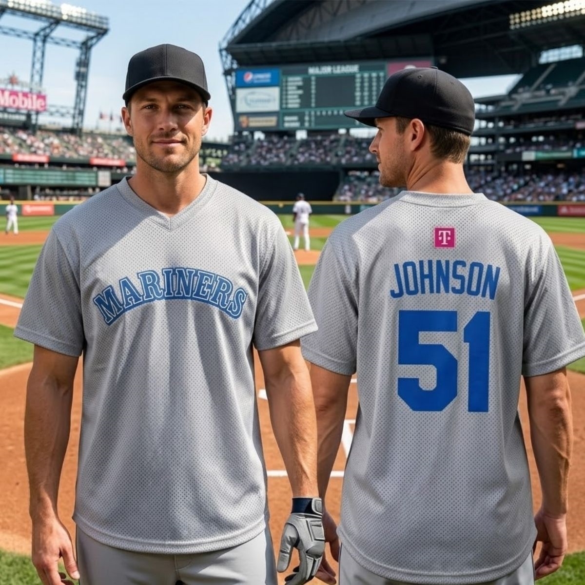 2026 Seattle Randy Johnson 80s Jersey Night Jersey Giveaway 3
