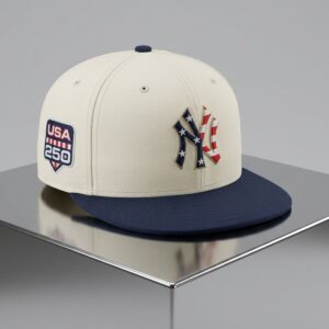 2026 NY Yankees USA 250th Stars Stripes Hat 2