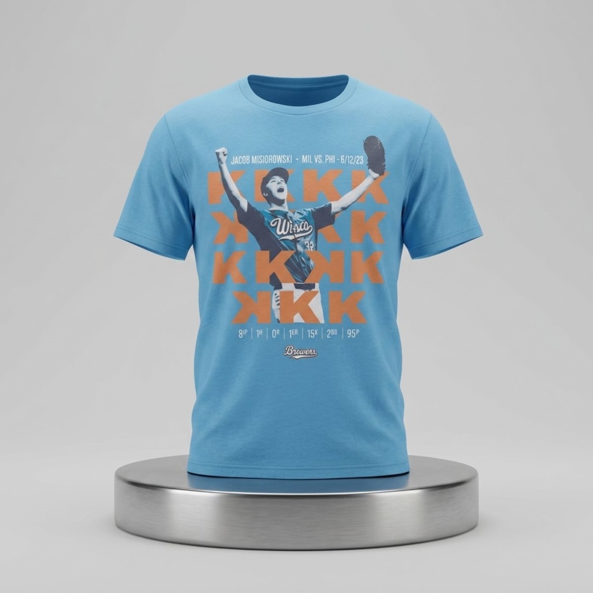 2026 Brewers Jacob Misiorowski Shirt Giveaway 1 2026 Brewers Jacob Misiorowski Shirt Giveaway 2