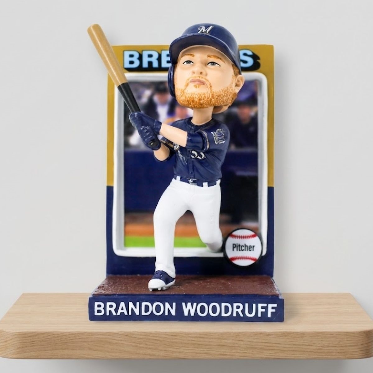 2026 Brewers Woodruff Trading Card Bobblehead Giveaway 2026 Brewers Woodruff Trading Card Bobblehead Giveaway