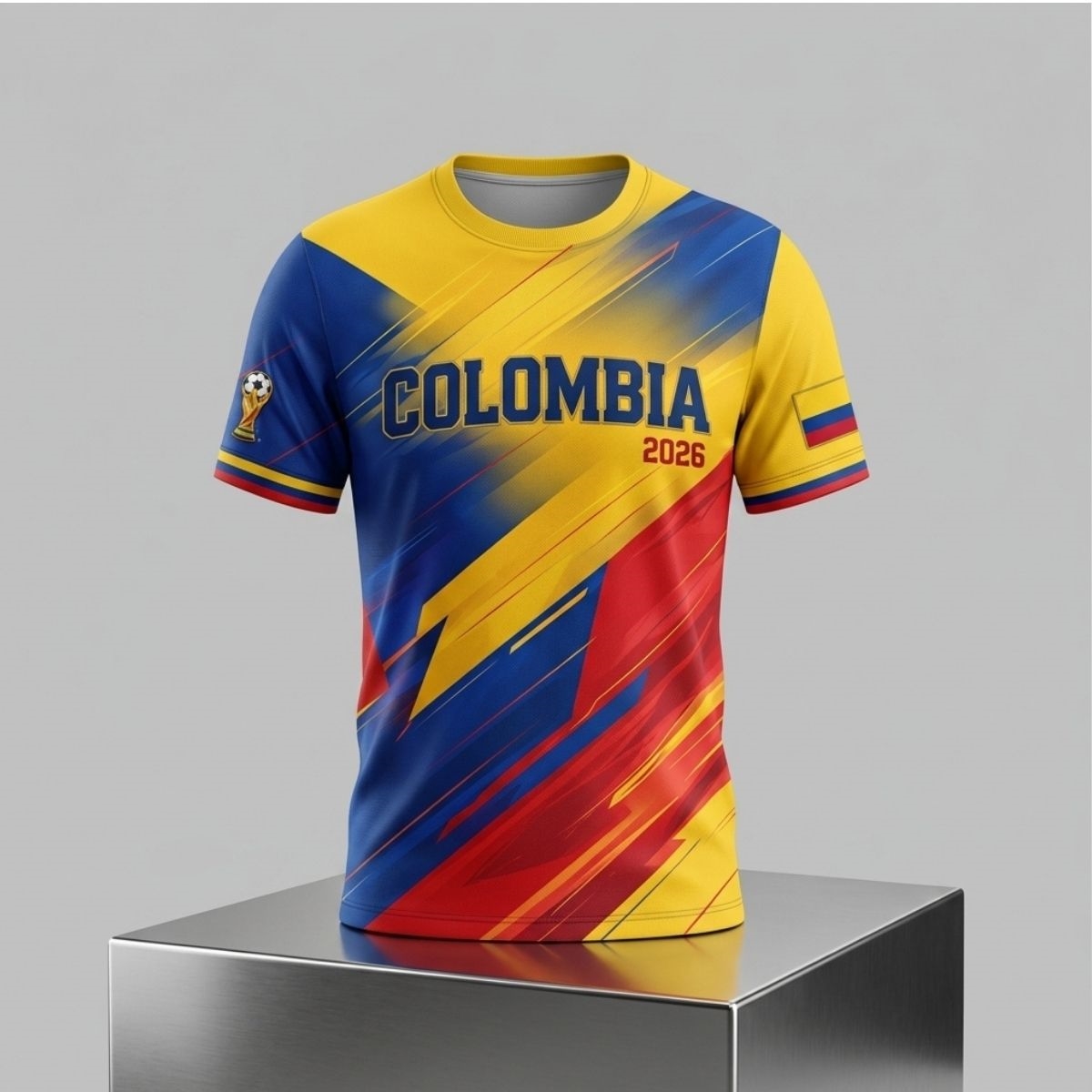 2026 Colombia World Cup Football Shirt 1 2026 Colombia World Cup Football Shirt 2