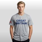 2026 Great Britain And UK Baseball Jersey