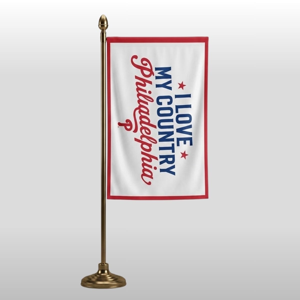 2026 I Love My Country Philadelphia Flag 2026 I Love My Country Philadelphia Flag
