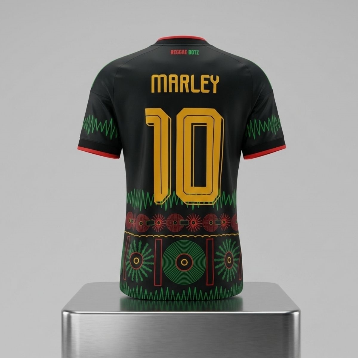 2026 Jamaica x Bob Marley Football Jersey 2 2026 Jamaica x Bob Marley Football Jersey 3
