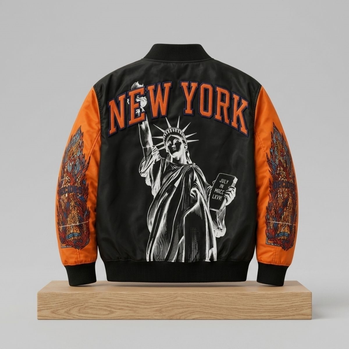 2026 Jordan Clarkson Knicks Finals Bomber Jacket 2 2026 Jordan Clarkson Knicks NBA Finals Bomber Jacket