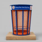 2026 Knicks Keep New York City Clean Waste Basket