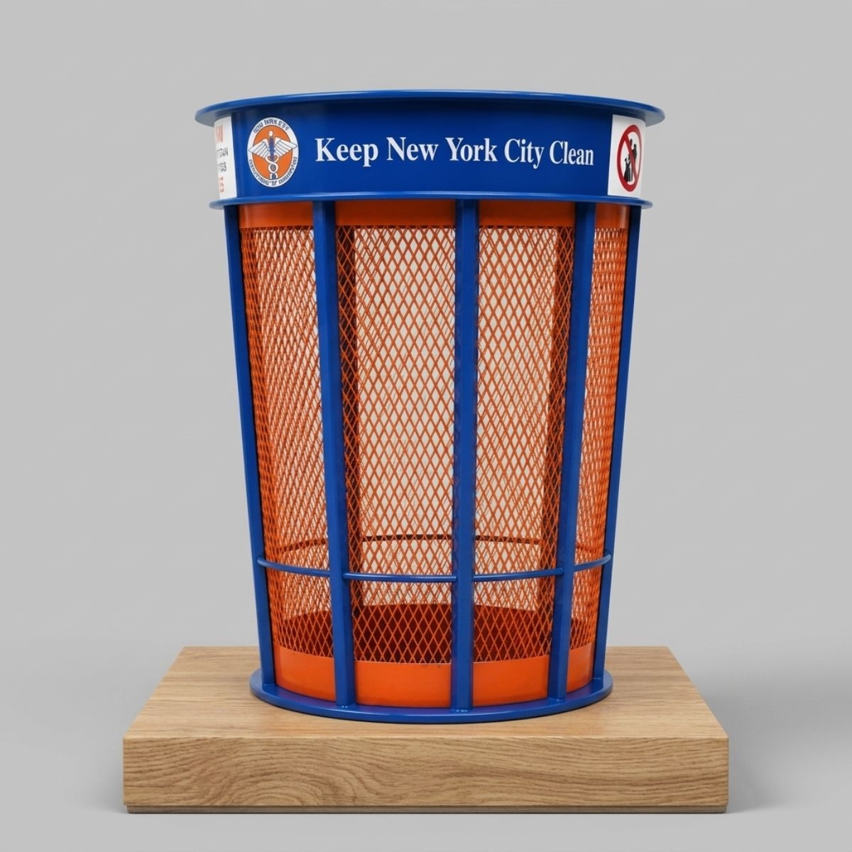 2026 Knicks Keep New York City Clean Waste Basket 2026 Knicks Keep New York City Clean Waste Basket