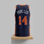 2026 Knicks Pope Leo Jersey