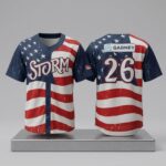 2026 Lake Elsinore Diamond America Flag Jersey Giveaway