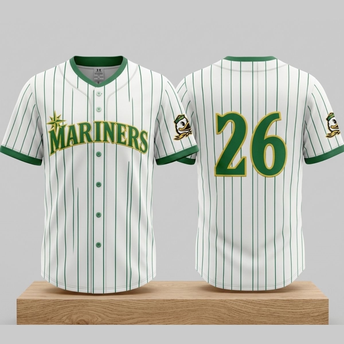 2026 Mariners University of Oregon Jersey Giveaway 1 2026 Mariners University of Oregon Jersey Giveaway 2
