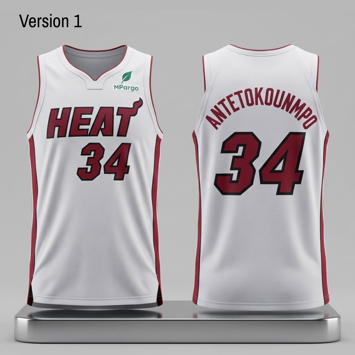 2026 Miami Heat Giannis Antetokounmpo Jersey 1 2026 Miami Heat Giannis Antetokounmpo Jersey 2