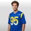 2026 Myles Garrett Rams Football Jersey 3