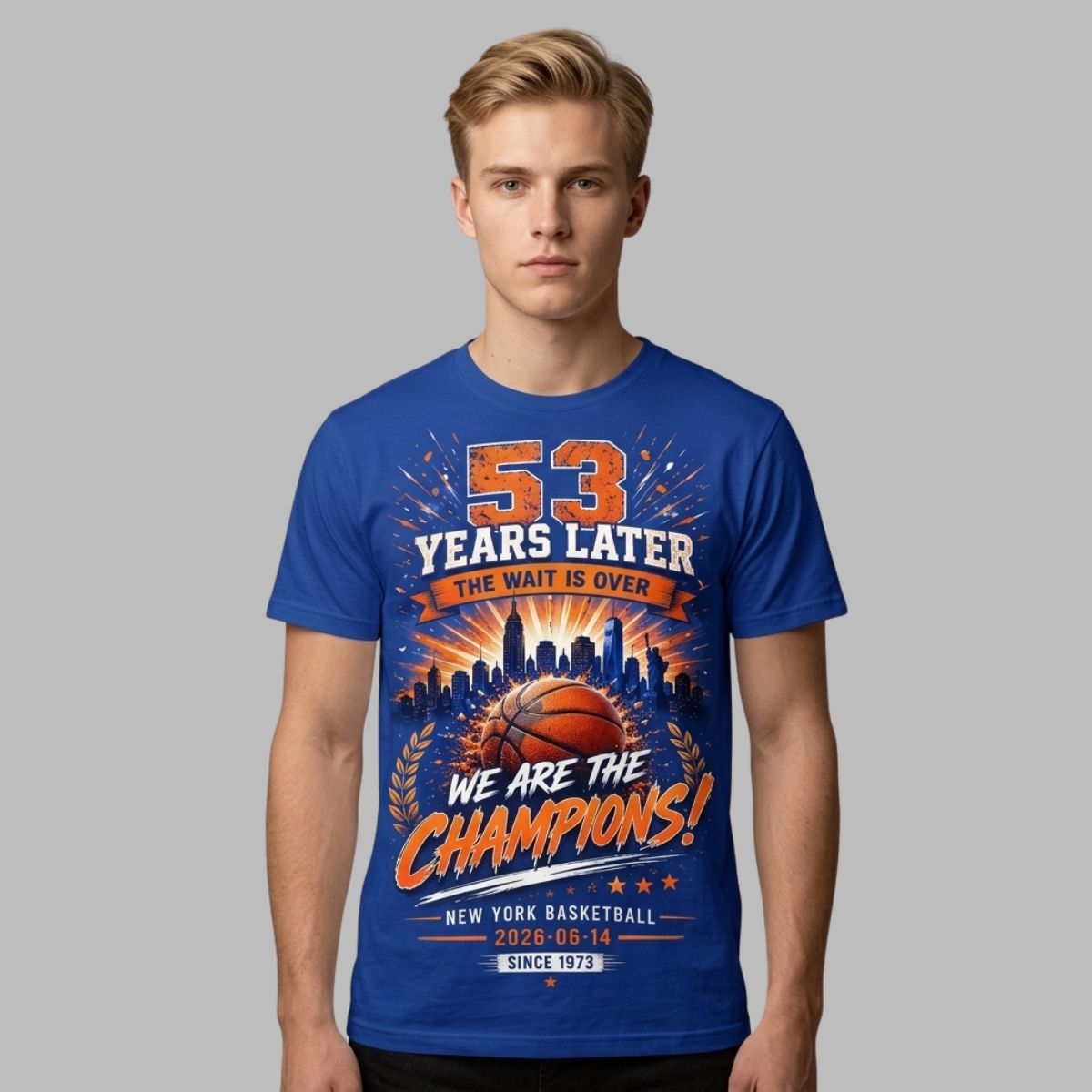 2026 NY Knicks We Are The Champions 53 Years Later The Wait Is Over Shirt 2026 NY Knicks We Are The Champions 53 Years Later The Wait Is Over Shirt