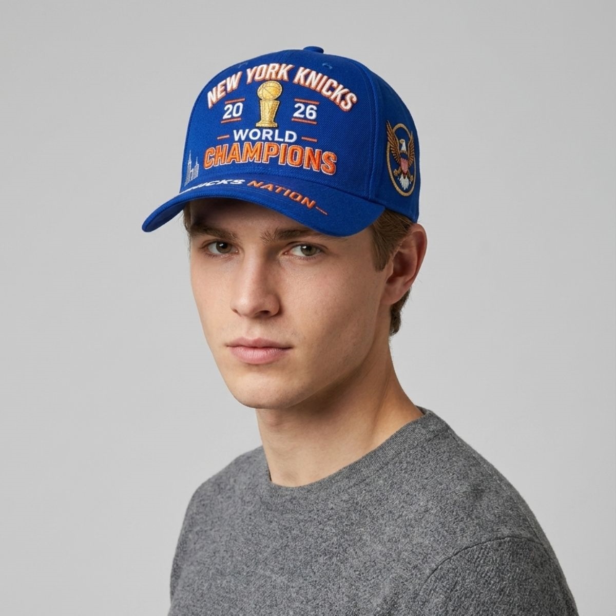 2026 NY Knicks World Champions Hat 2 2026 NY Knicks World Champions Hat 2