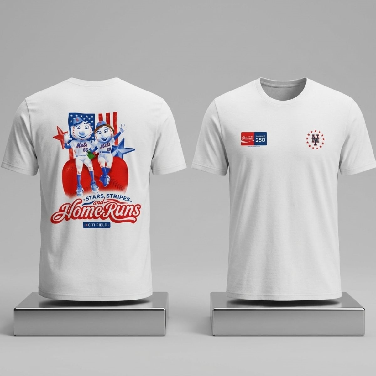 2026 NY Mets America 250 Mr And Mrs Met Shirt Giveaway 1 2026 NY Mets America 250 Mr And Mrs Met Shirt Giveaway 2