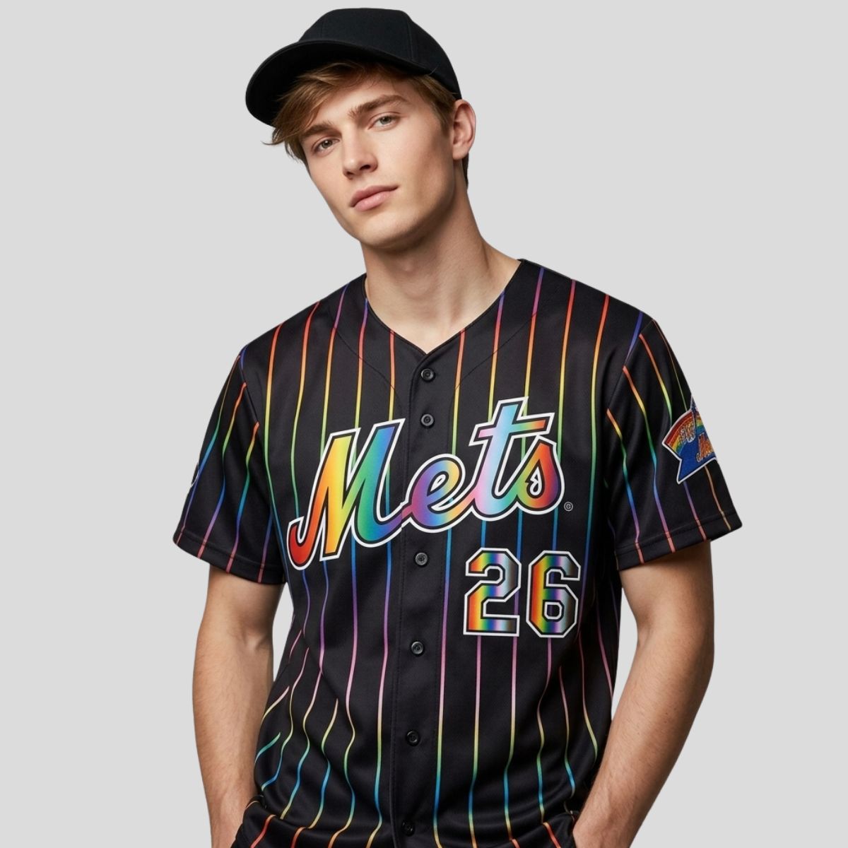 2026 NY Mets Pride Jersey Giveaway 2026 NY Mets Pride Jersey Giveaway