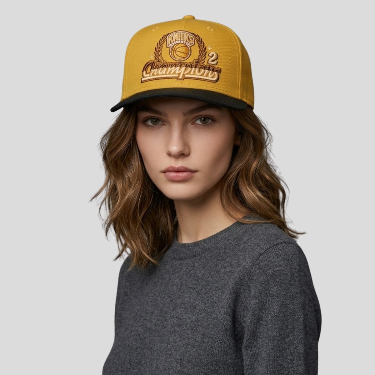2026 New York Knicks Hardwood Classics Trophy Hat 2026 New York Knicks Hardwood Classics Trophy Hat