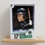 2026 Norfolk Tides Baseball Dylan Beavers International League MVP Bobblehead Giveaway