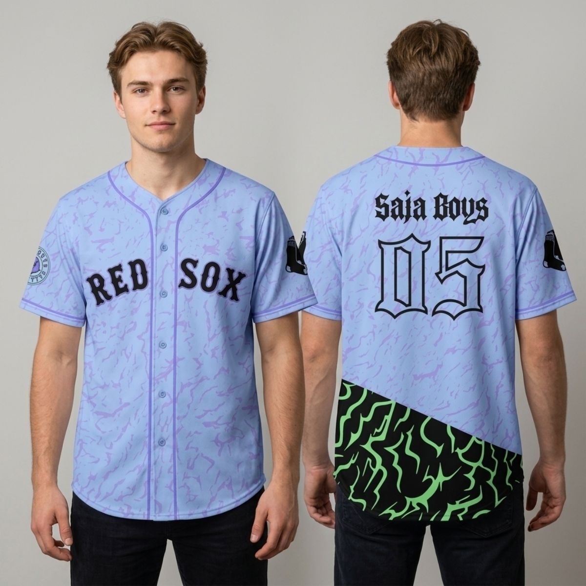 2026 Red Sox KPop Demon Hunters Saja Boys Jersey Giveaway 2026 Red Sox KPop Demon Hunters Saja Boys Jersey Giveaway