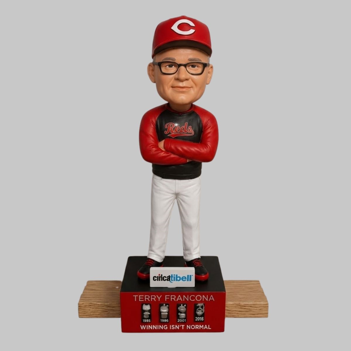 2026 Reds Terry Francona Bobblehead Giveaway 2026 Reds Terry Francona Bobblehead Giveaway