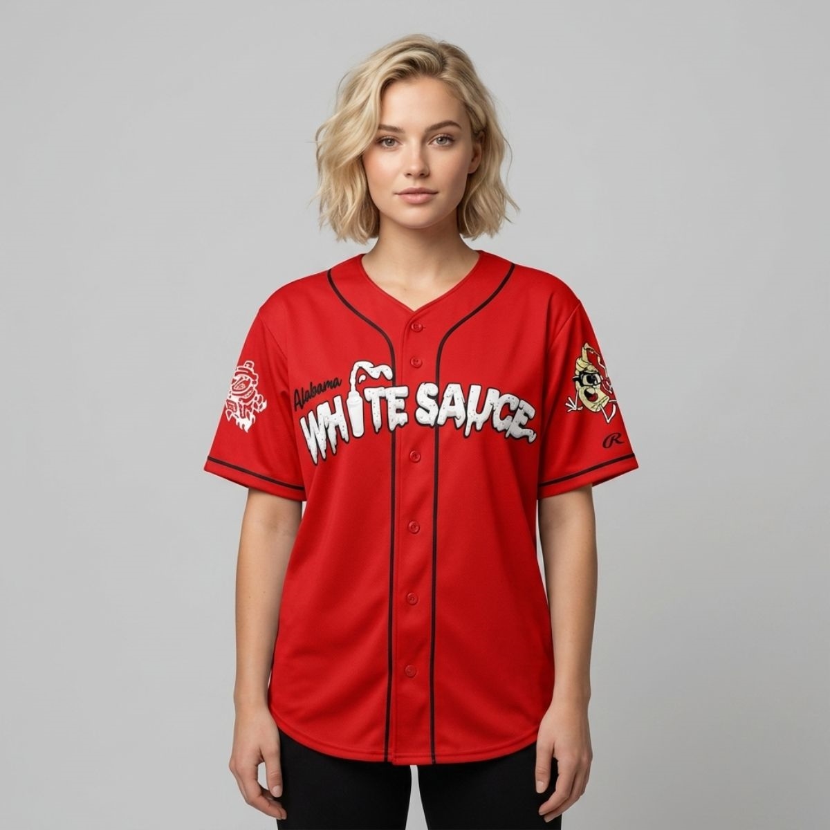 2026 Rocket City Trash Pandas Alabama White Sauce Jersey 2 2026 Rocket City Trash Pandas Alabama White Sauce Jersey 2