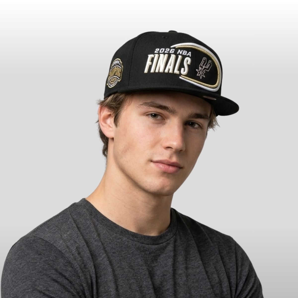 2026 Spurs Western Conference Finals Champions Locker Room Hat 2026 Spurs Western Conference Finals Champions Locker Room Hat