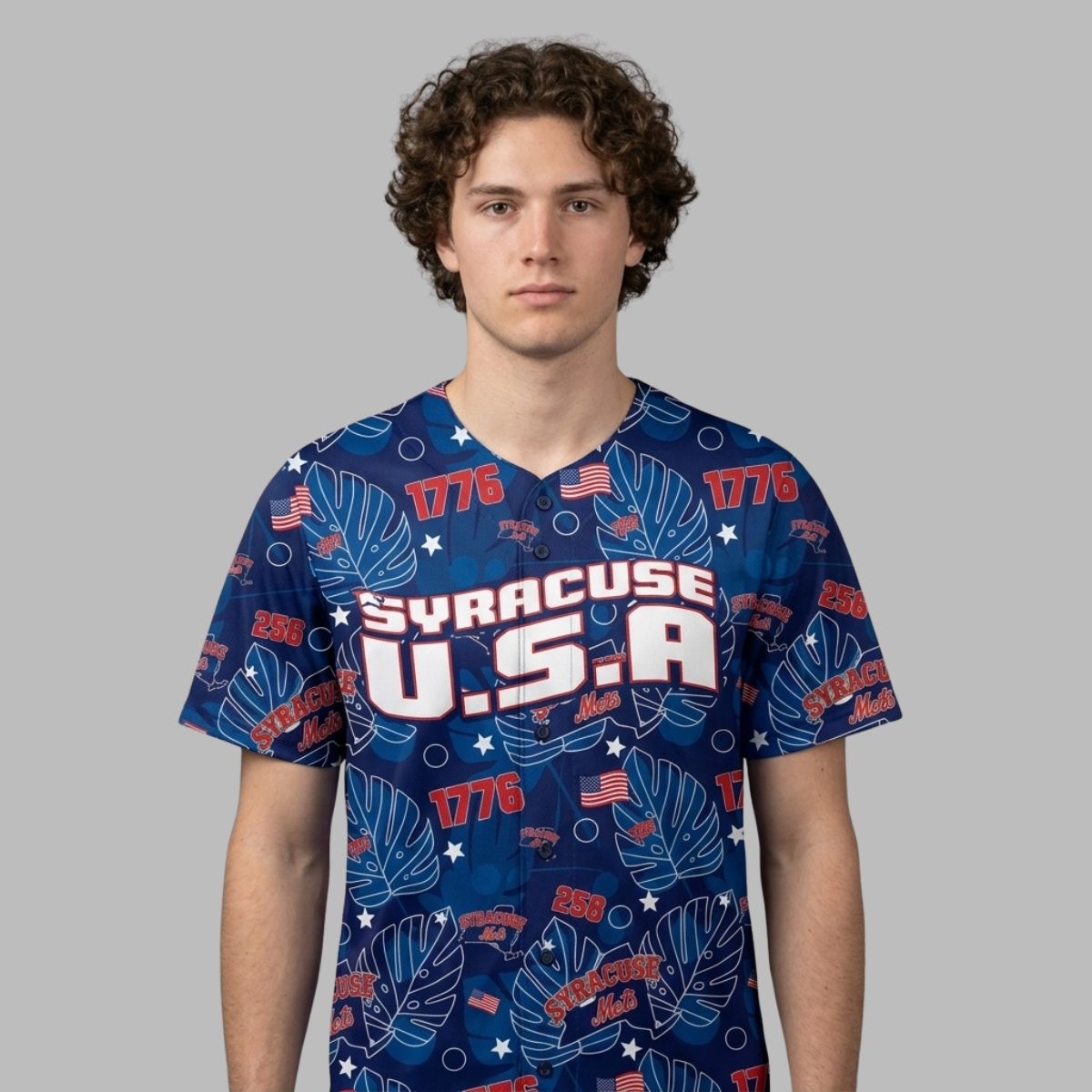 2026 Syracuse Mets USA Hawaiian Shirt Jersey Giveaway 2026 Syracuse Mets USA Hawaiian Shirt Jersey Giveaway