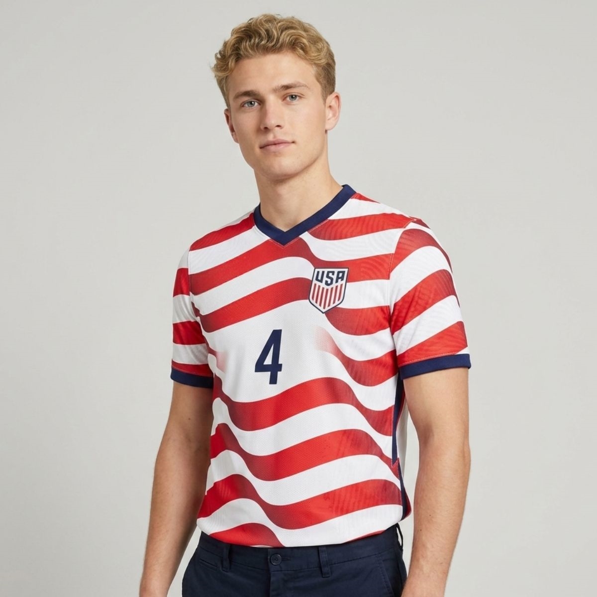 2026 USMTNT Tyler Adams Soccer Jersey 2026 USMTNT Tyler Adams Soccer Jersey