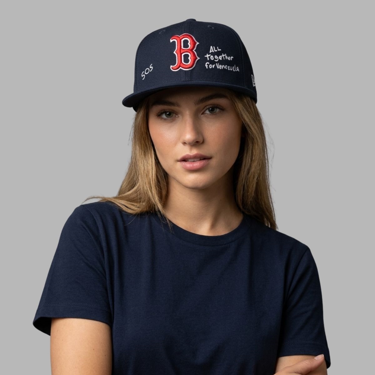 2026 Wilyer Abreu Red Sox SOS All Together For Venezuela Hat 2026 Wilyer Abreu Red Sox SOS All Together For Venezuela Hat
