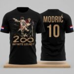 2026 World Cup Luka Modric 200 Games Infinite Legacy Shirt