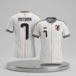2026 World Cup Kaoru Mitona Japan Away Soccer Jersey