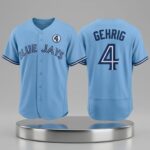 2026 Blue Jays Number 4 ALS Lou Gehrig Day Jersey