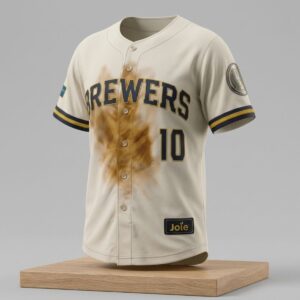 2026 Brewers Slidin Sal Frelick Jersey Giveaway 2