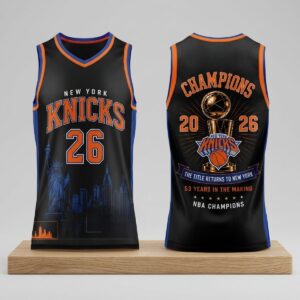 2026 NY Knicks Champions Basketball Jersey