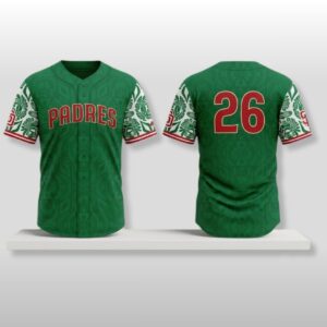 2026 SD Padres Mexican Heritage Celebration Jersey Giveaway 2