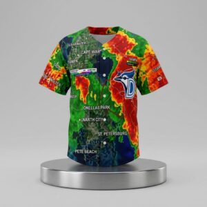 2026 Dunedin Blue Jays Rain Delay Baseball Jersey 2