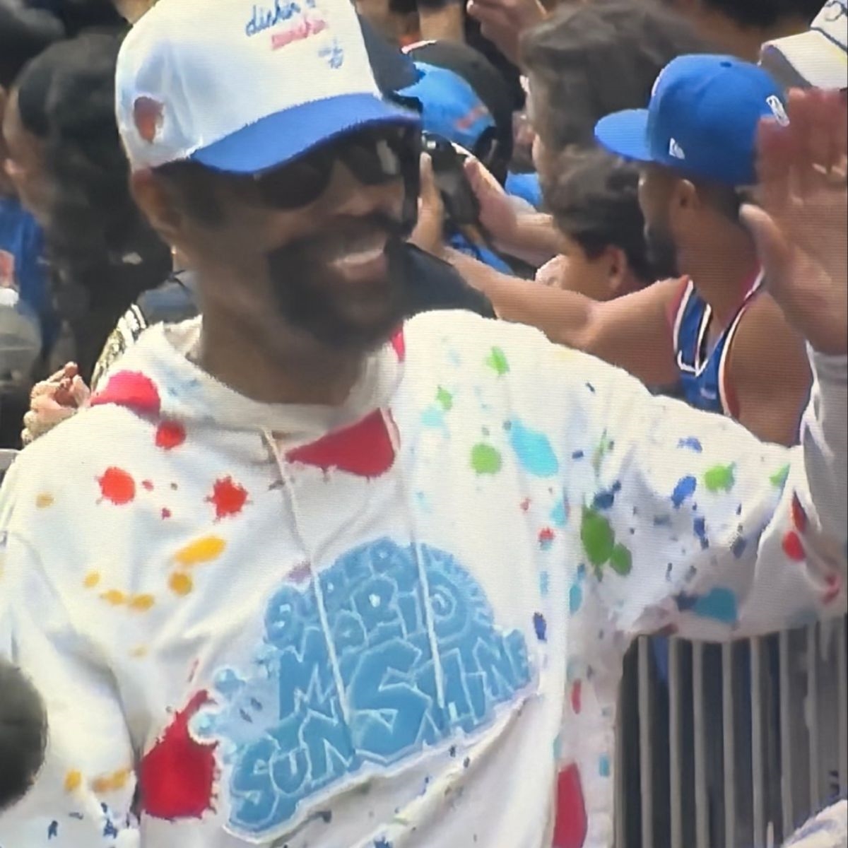 Clyde Frazier Super Mario Sunshine Hoodie Clyde Frazier Super Mario Sunshine Hoodie