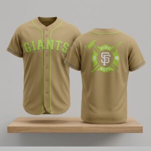 2026 SF Giants Firefighter Appreciation Night Jersey Giveaway 2
