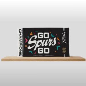 2026 Spurs Western Conference Championship Flag