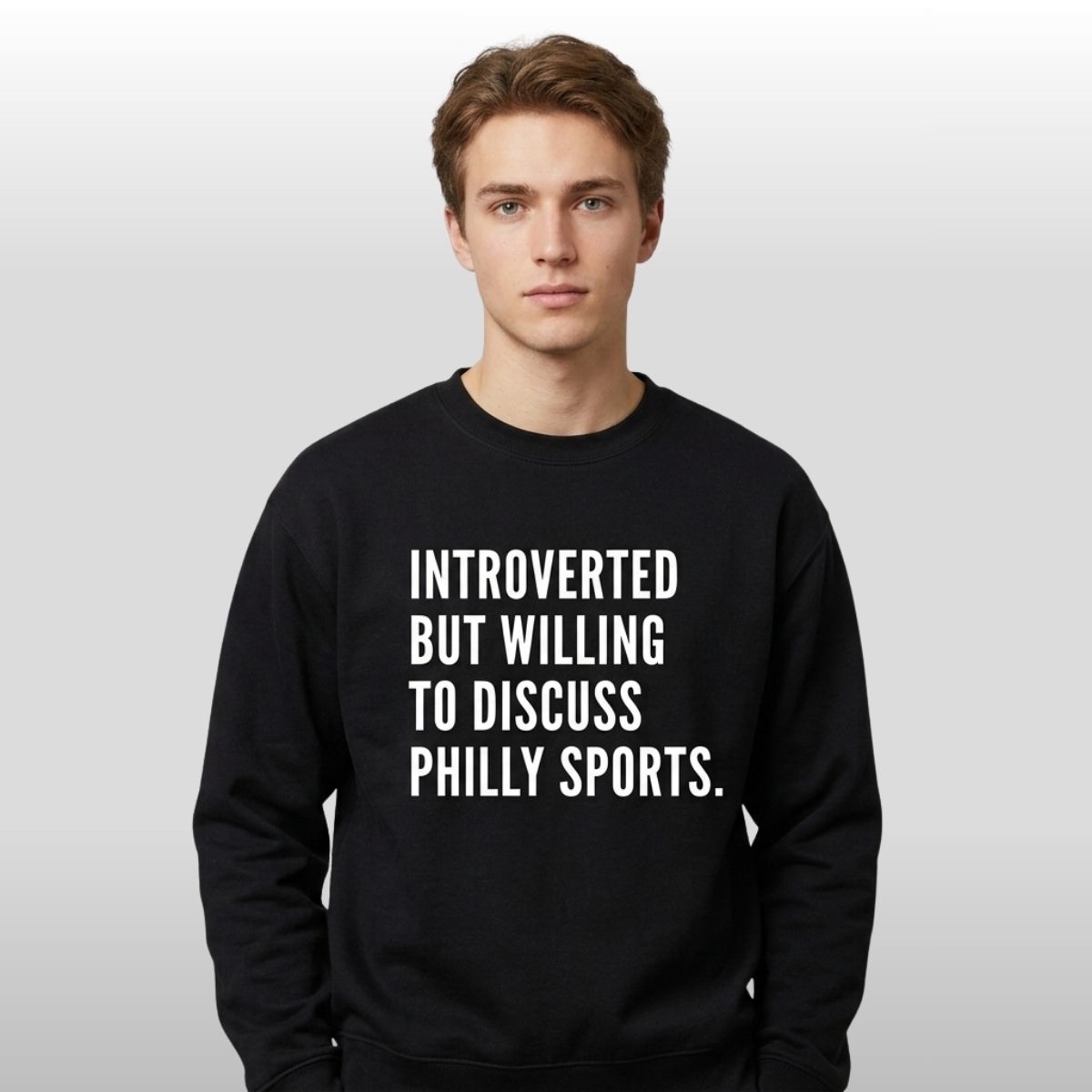 Introverted But Willing To Discuss Philly Sports Shirt Introverted But Willing To Discuss Philly Sports Shirt