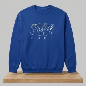 2026 Chicago Cubs Deaf Inclusive Sweatshirt Giveaway