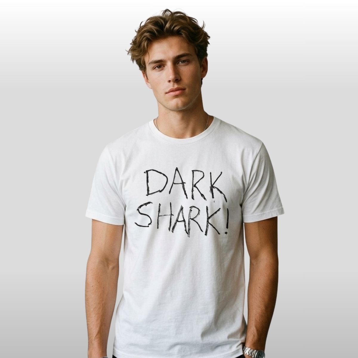 Johnny Knoxville Dark Shark Shirt at WeHo Pride Parade Johnny Knoxville Dark Shark Shirt at WeHo Pride Parade