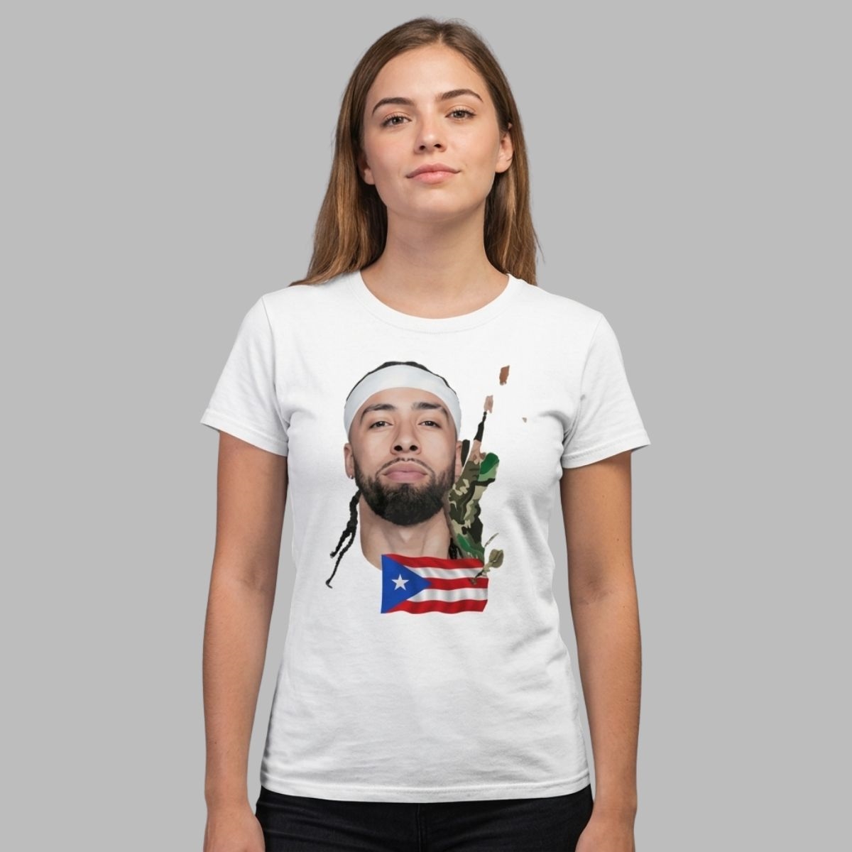 Jose Alvarado New York Knicks Signature Flag Finals Shirt 2 Jose Alvarado New York Knicks Signature Flag Finals Shirt