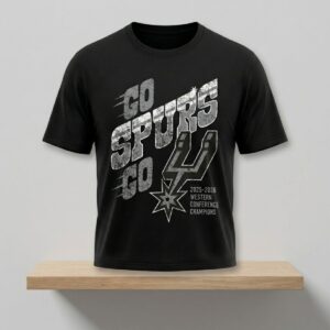 2026 Spurs Fanatics Western Conference Champions Hometown Shirt