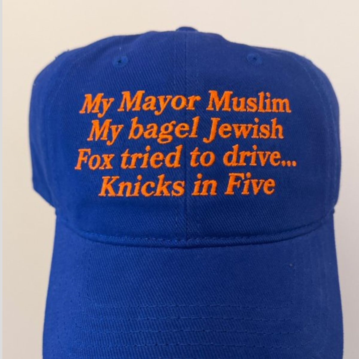 My Mayor Muslim My Bagel Jewish Fox Tried To Drive Knicks In Five Hat 3 My Mayor Muslim My Bagel Jewish Fox Tried To Drive Knicks In Five Hat