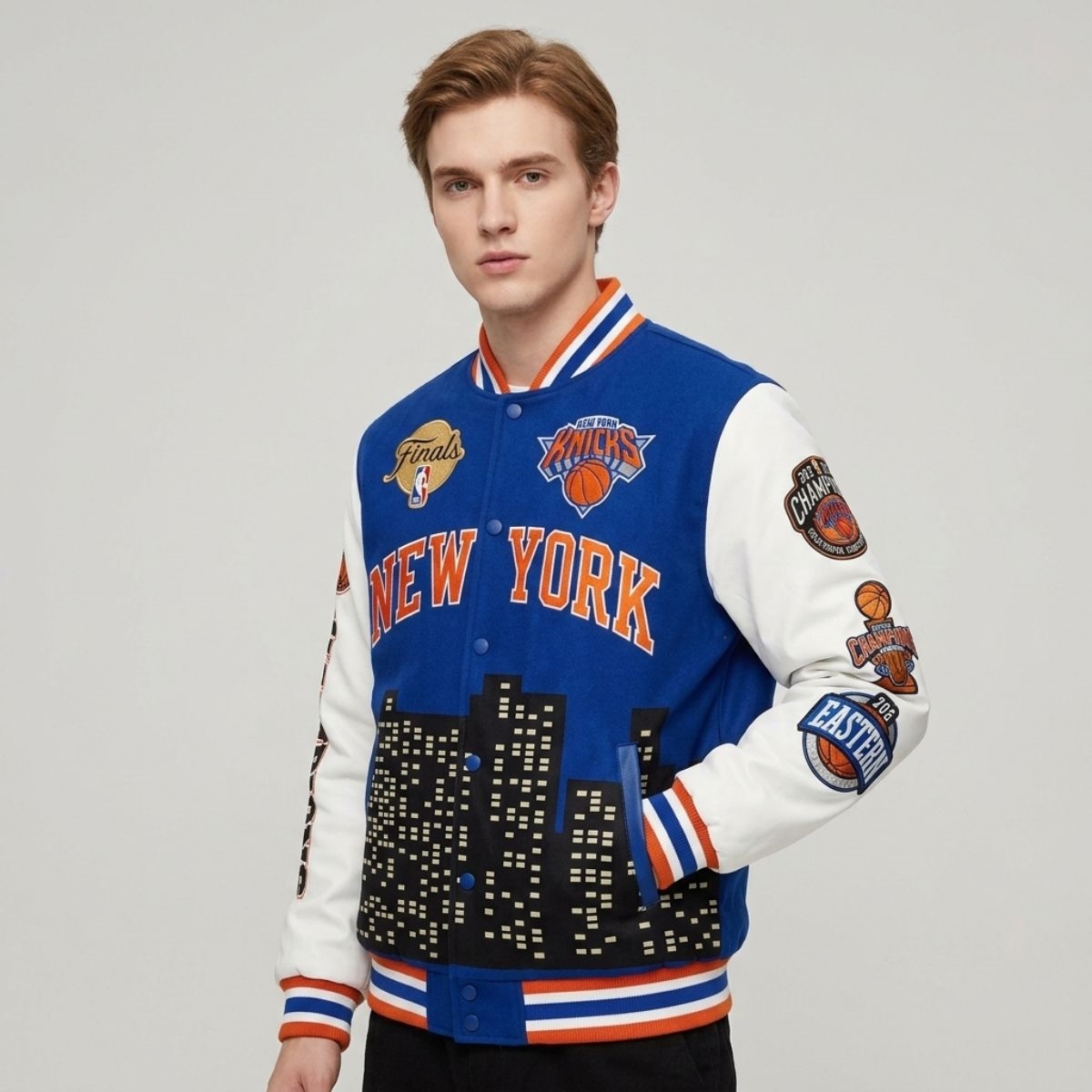 New York Knicks 2026 Champions Skyline Jacket 2 New York Knicks 2026 Champions Skyline