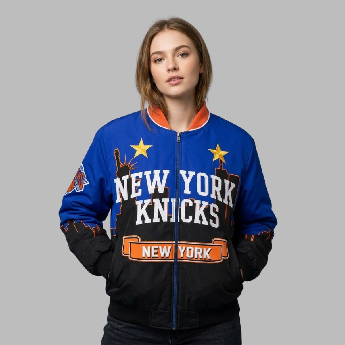 New York Knicks EST 1946 Champions Jacket New York Knicks EST 1946 Champions Jacket