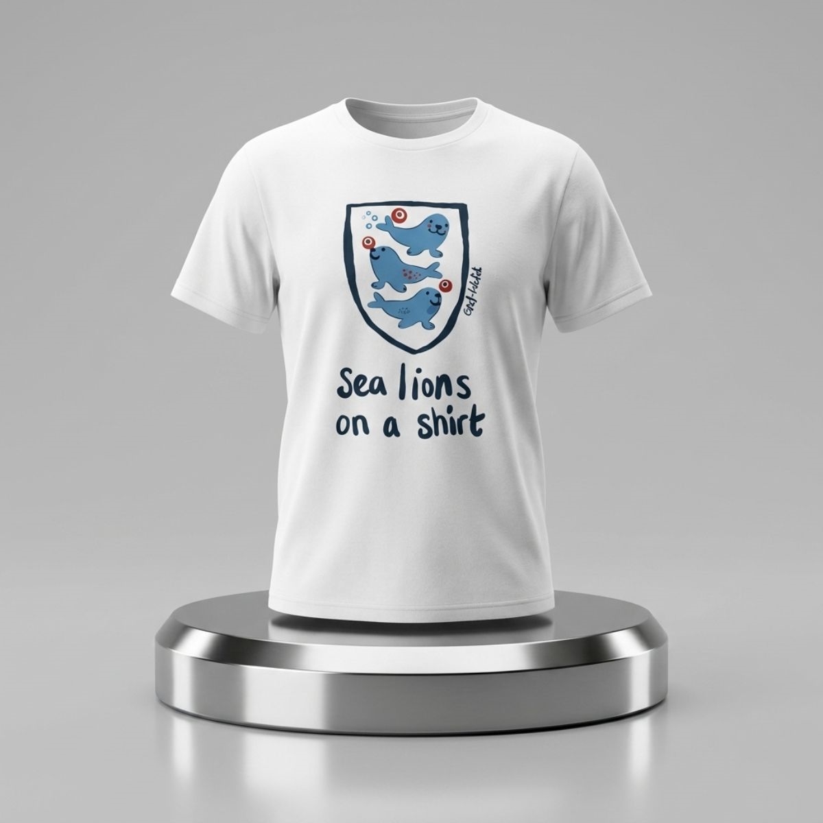 Olaf Falafel Sea Lions On A Shirt Shirt 1 Olaf Falafel Sea Lions On A Shirt Shirt 2
