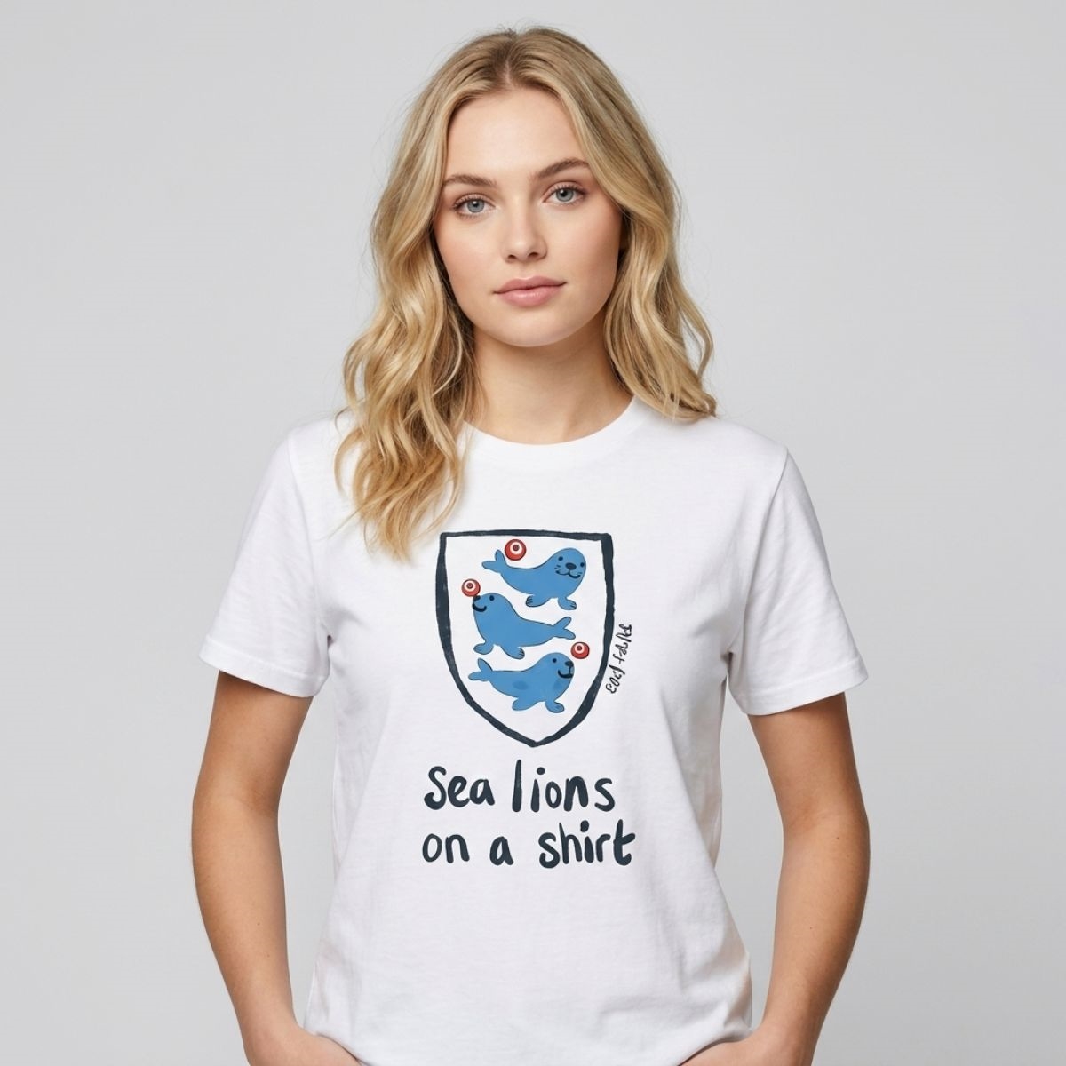 Olaf Falafel Sea Lions On A Shirt Shirt Olaf Falafel Sea Lions On A Shirt Shirt