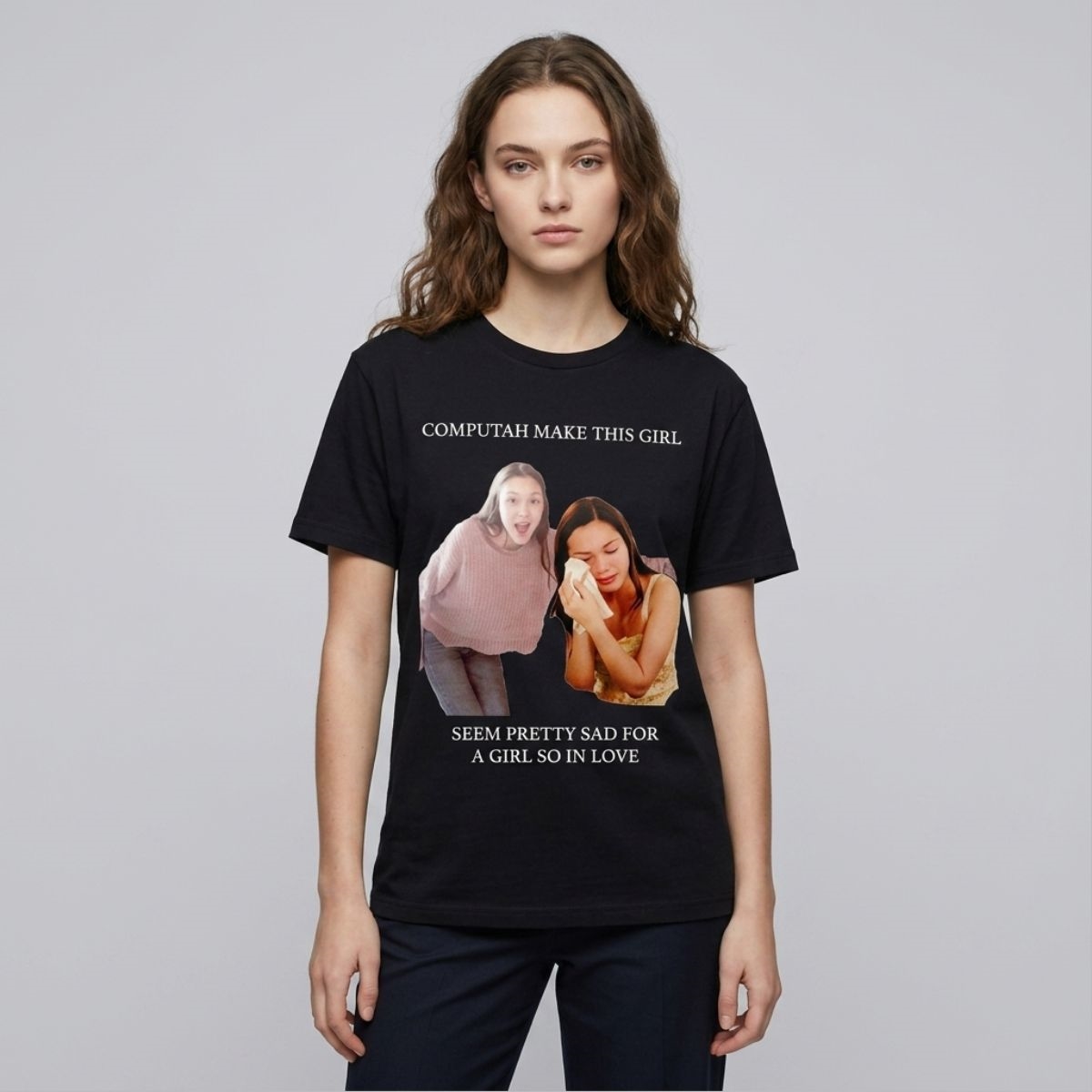 Olivia Rodrigo Computah Make This Girl Seem Pretty Sad For A Girl So In Love Shirt Olivia Rodrigo Computah Make This Girl Seem Pretty Sad For A Girl So In Love Shirt
